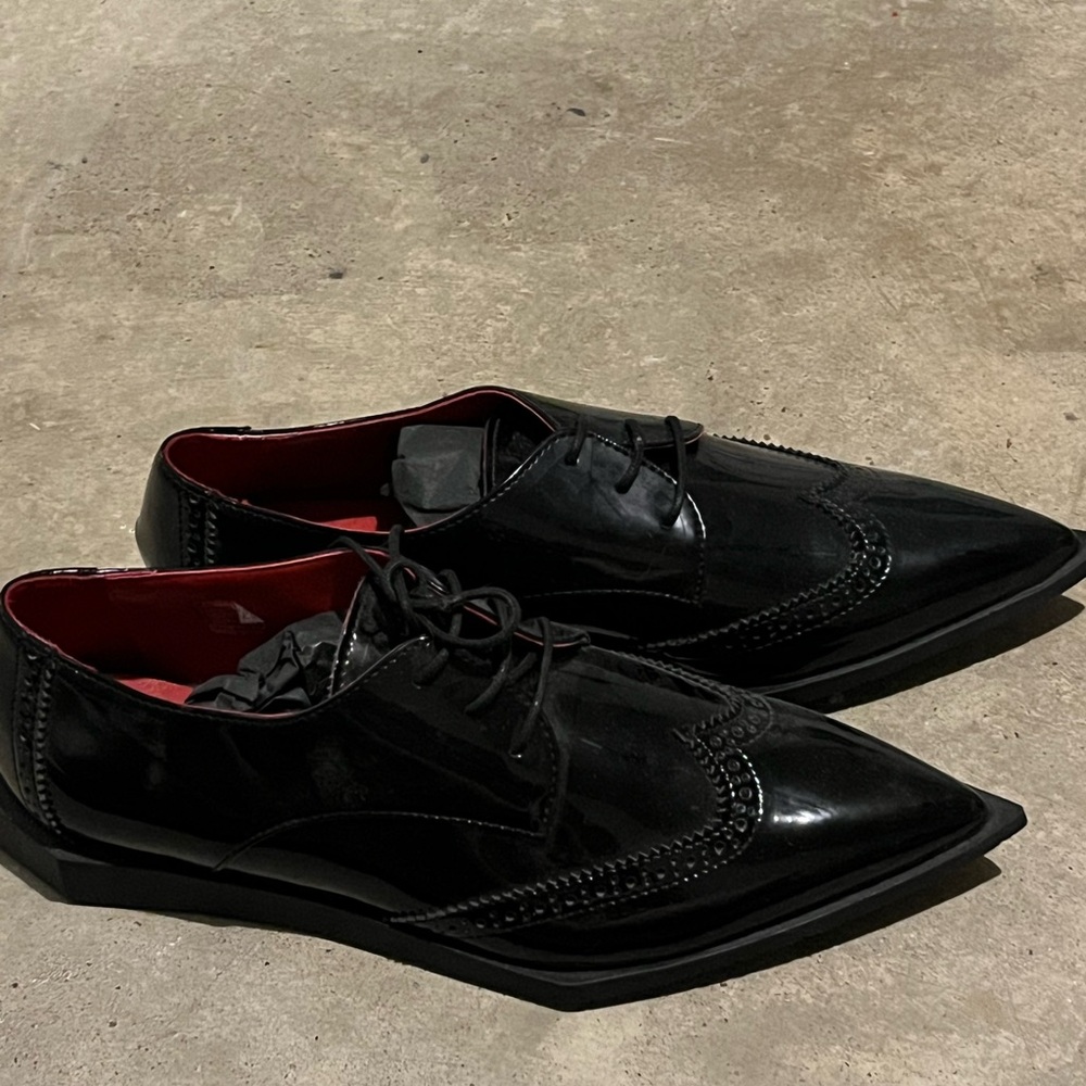 Size 7.5 Kat Von D Nina Oxfords